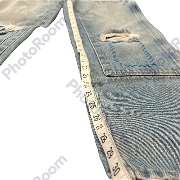 BDG Urban Outfitters Straight Leg Blue Jeans - Picture 9 of 9